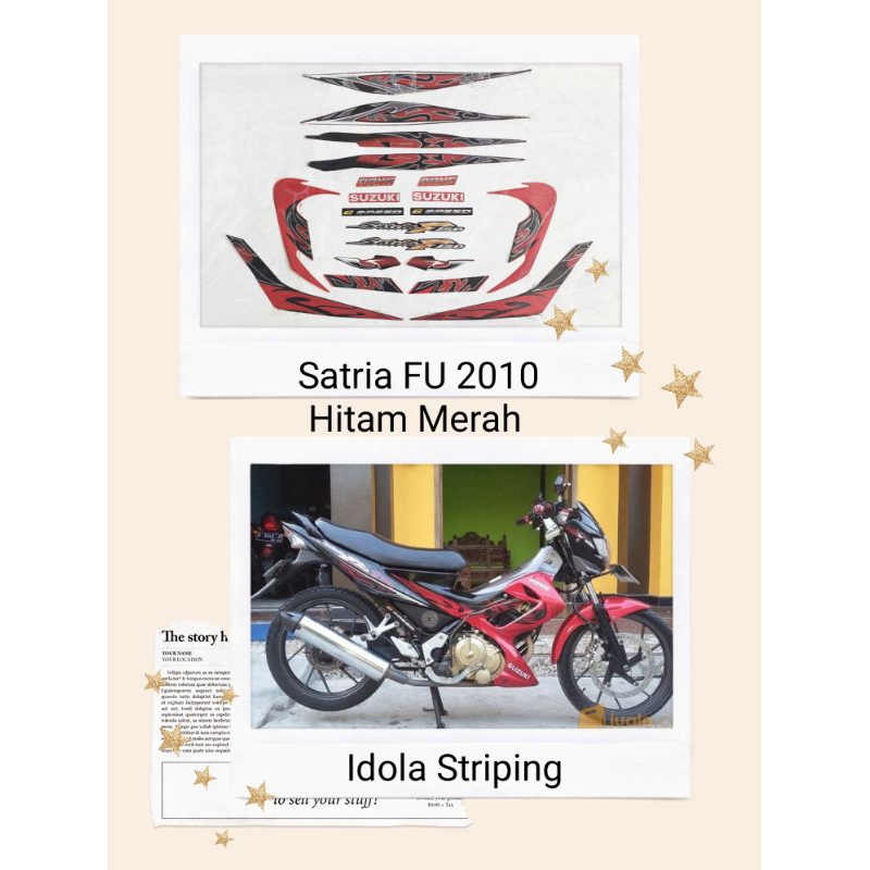 Striping Satria FU 2010