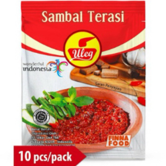 

SAMBEL ULEG TERASI 10x18gr