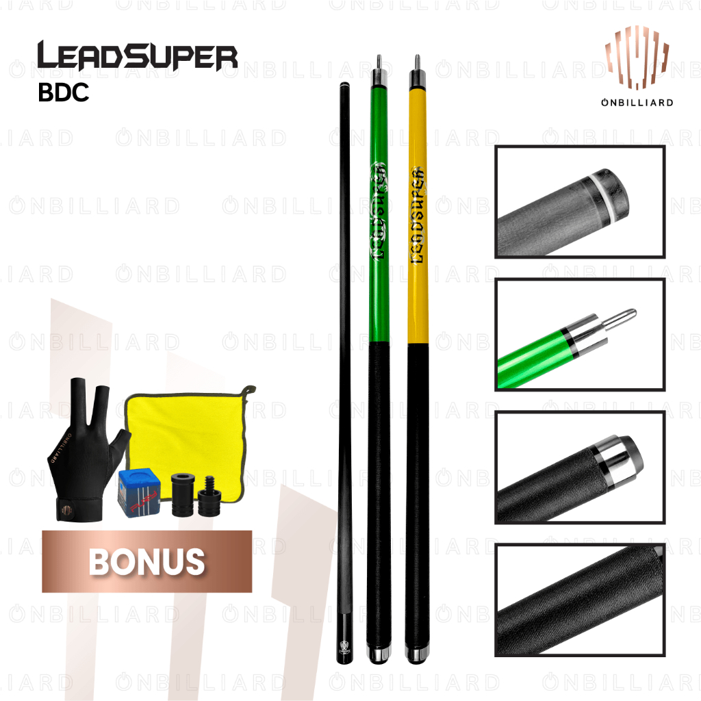 LEADSUPER BDC Break Cue Stick Carbon Stik Billiard