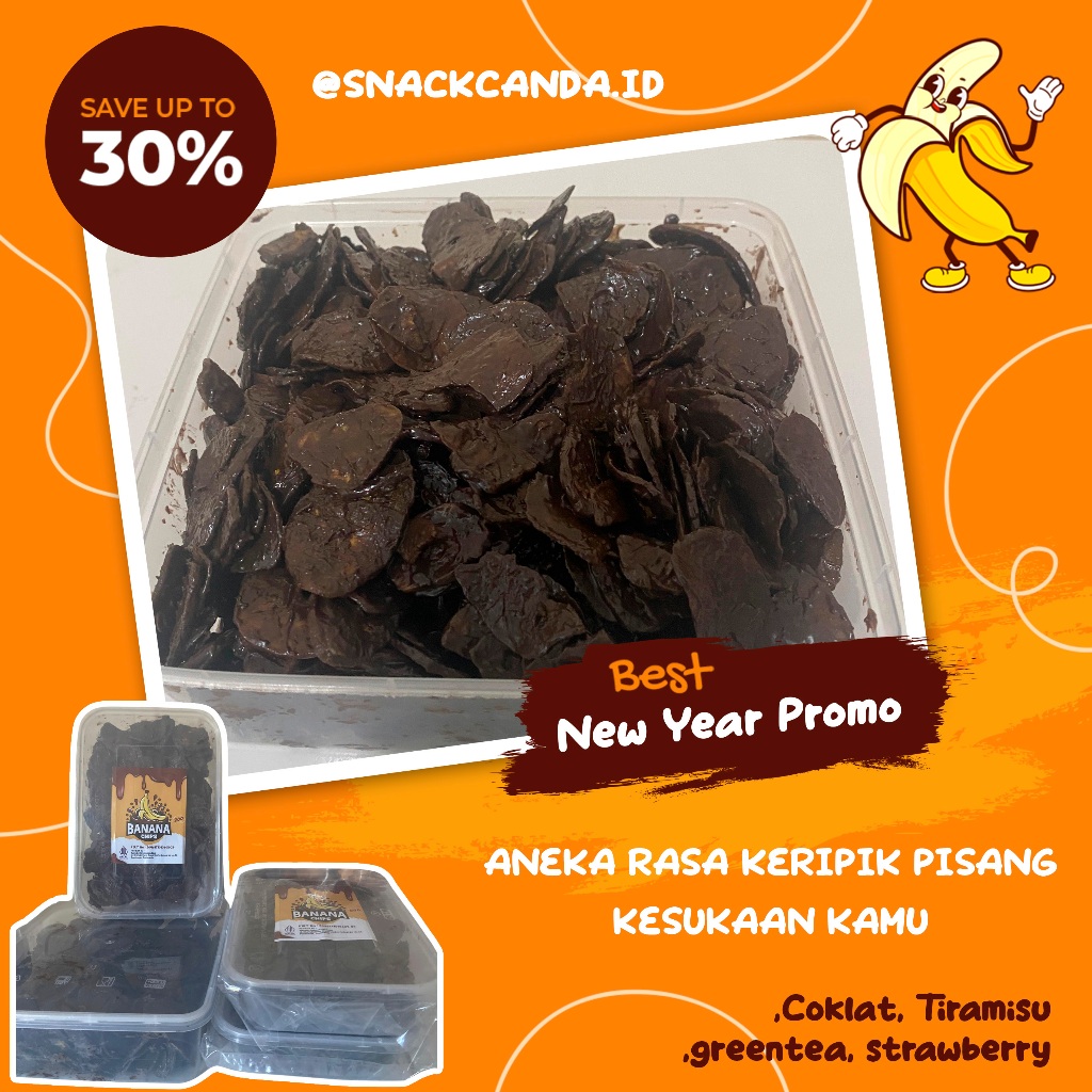

Keripik Pisang Coklat Lumer