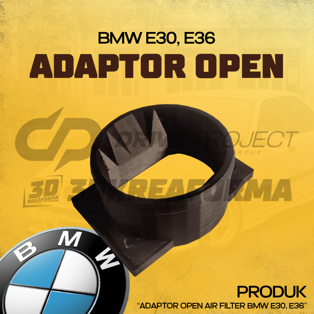 Adaptor Open Air Filter BMW E30, E36 318i M40 M43 Airflow