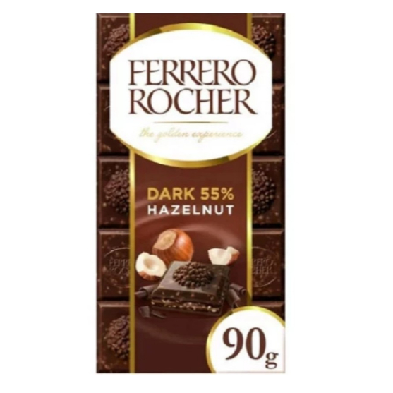 

Ferrero Rocher Chocolate Bar Dark Hazelnut