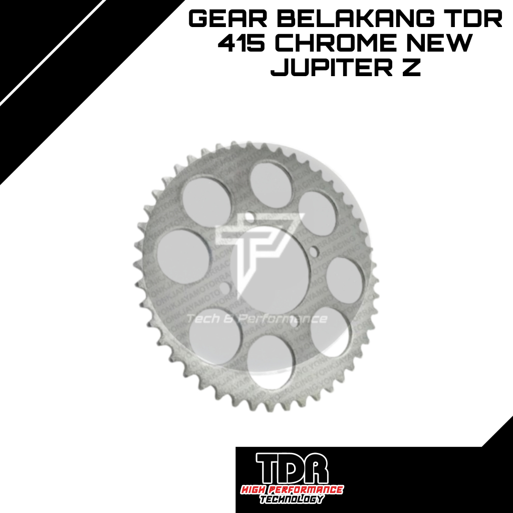Gear Belakang TDR 415 Chrome New Jupiter Z