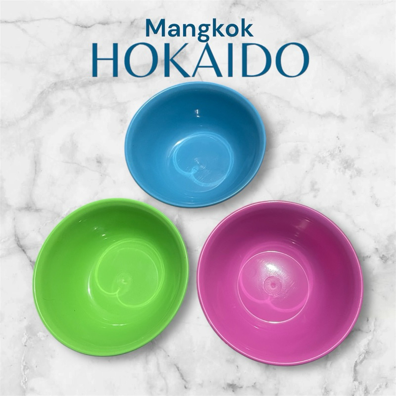 Mangkuk Hokaido - Mankok plastik warna-warni - MANGKUK HOKAIDO