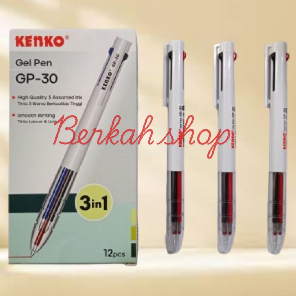 

KENKO GP-30 GEL PEN Isi 12 Pcs