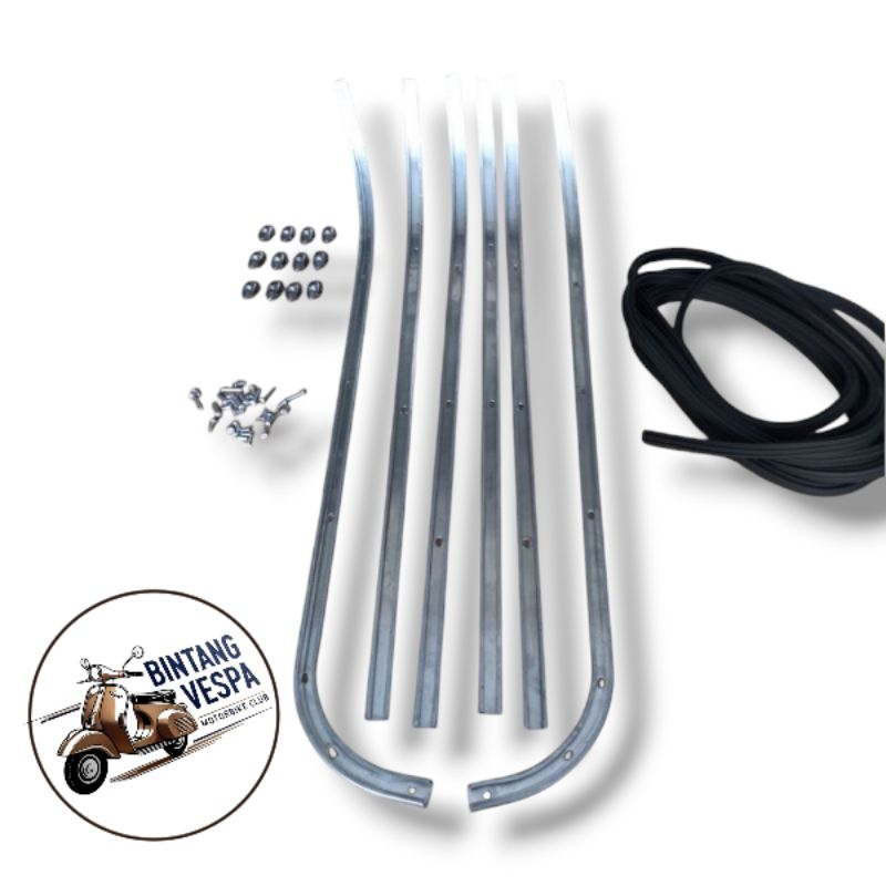 Triplang lis dek lis triplang vespa super set komplit