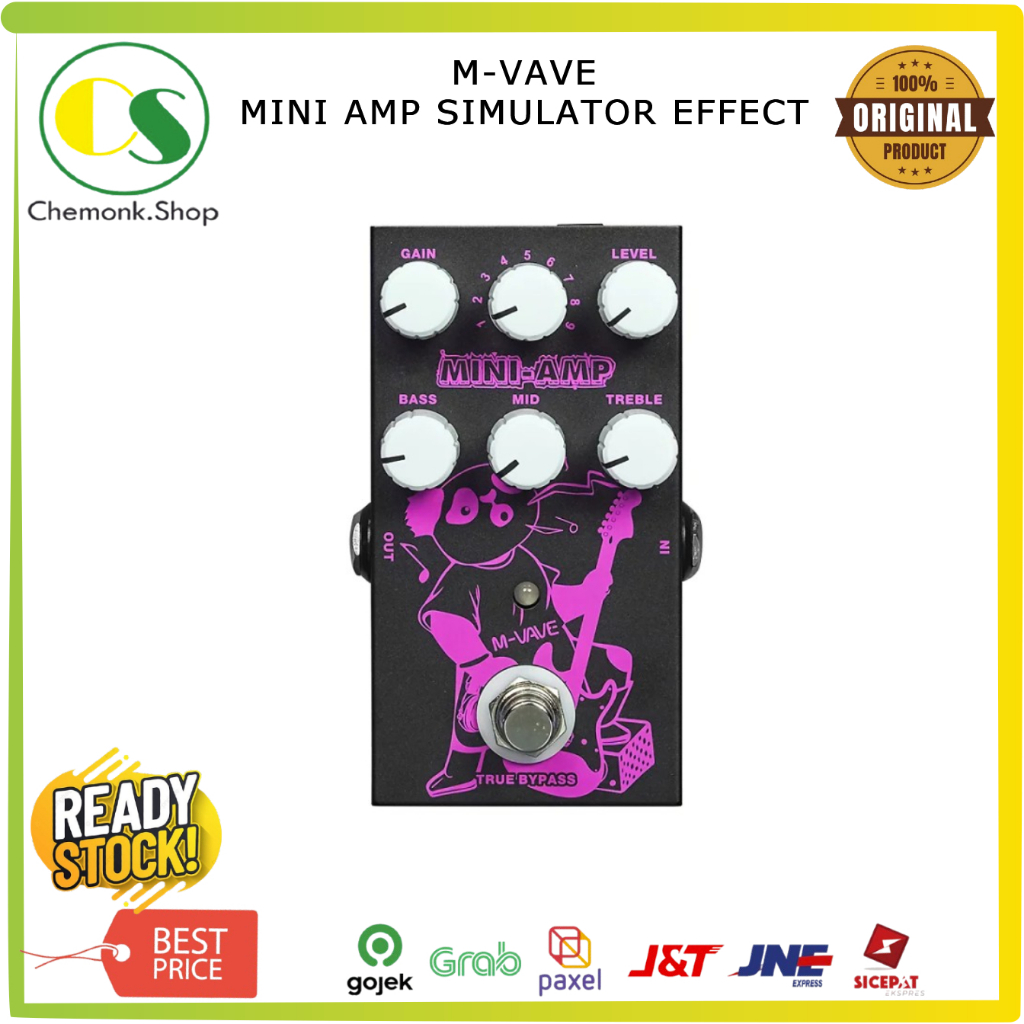 MVAVE M-Vave Mini Amp Simulator Guitar Pedals
