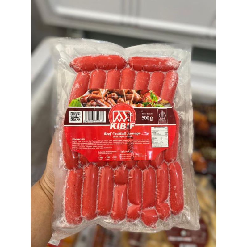 

Kibif sosis cocktail sausage 500g