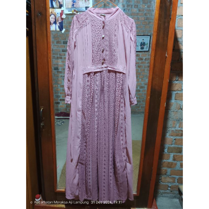 BROKAT MAXI DRESS MUSLIM