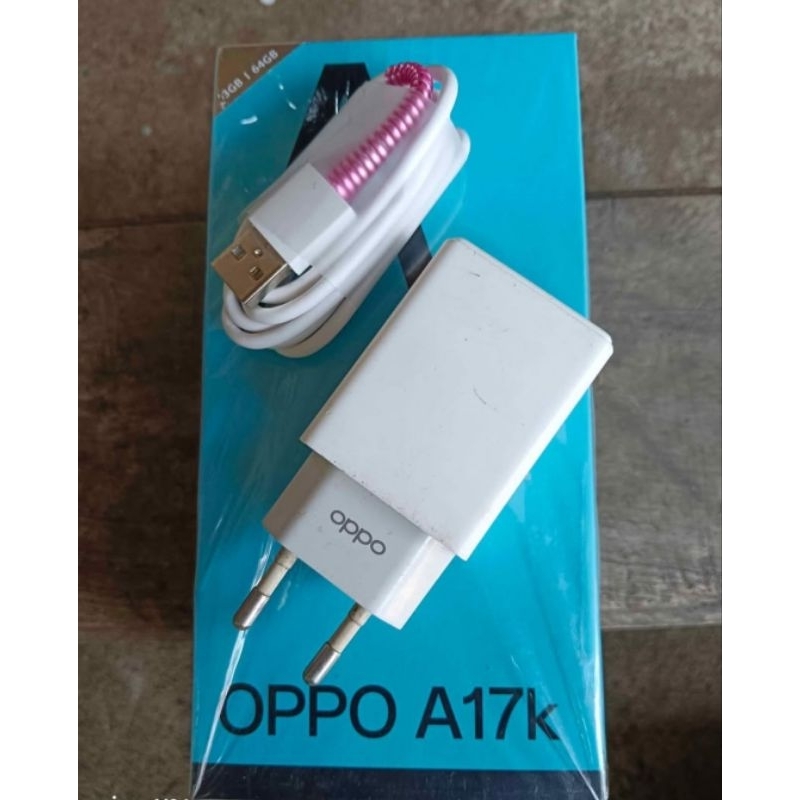 Charger ori bawaan oppo Micro usb