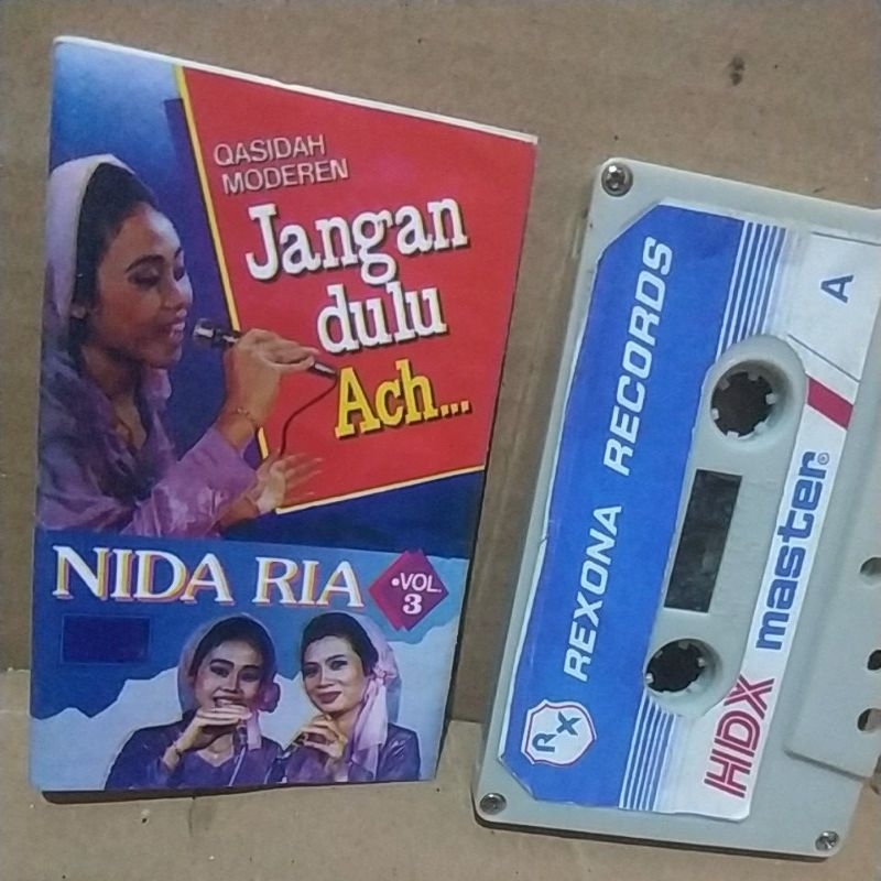 Kaset pita Nida Ria : Jangan Dulu Ach.. (Baca Deskripsi)