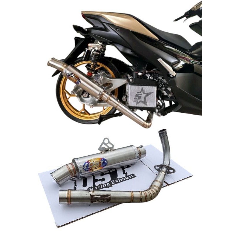 knalpot vario beat aerox nmax mio type salemba original dst leher ceklis