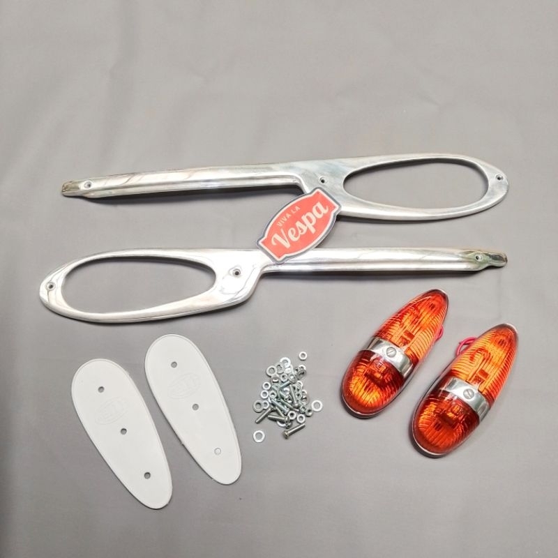 Blinker Blingker Lampu Sein Hella Vespa VGLA VGLB Kongo Congo T4 Sprint VBB VNB Augsburg