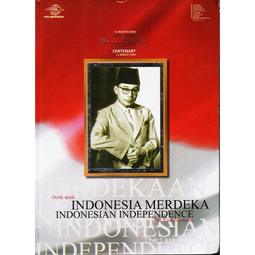 

Perangko Filateli BX4-11 Indonesia Kemasan Khusus 2002 100 Tahun Bung Hatta Detik detik Indonesia Merdela