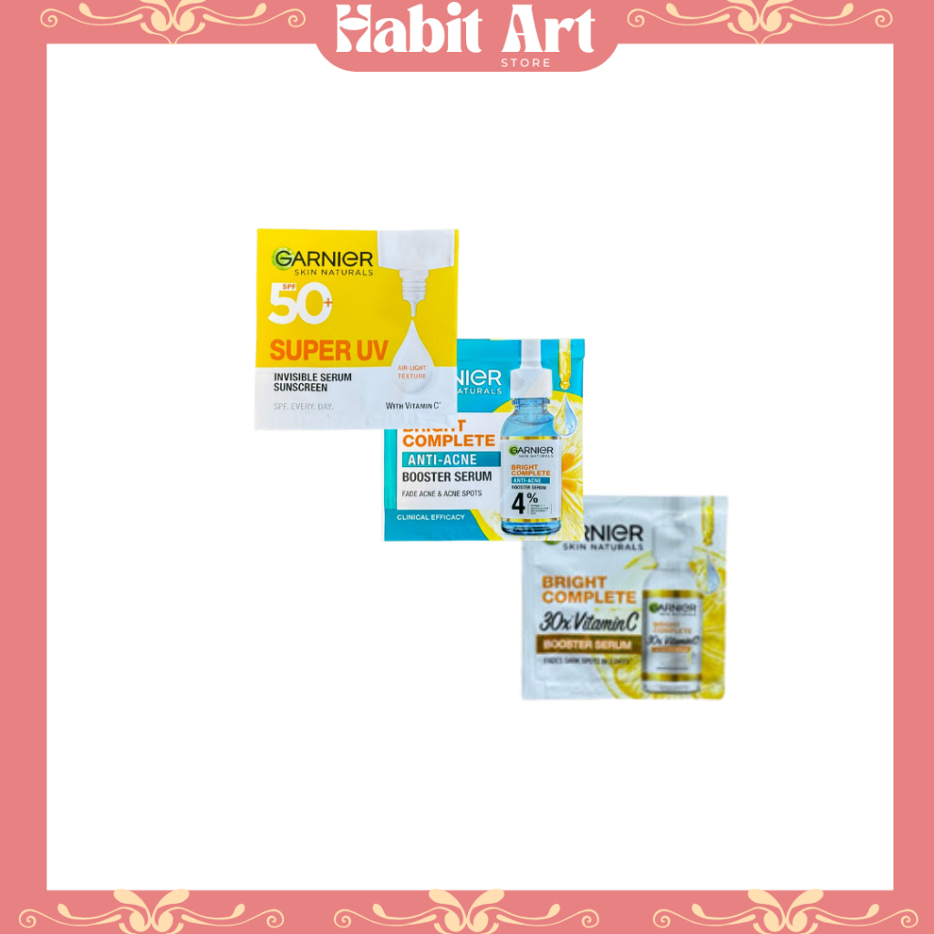 Garnier Bright Complete Serum | UV Serum Sunscreen Sachet 1,5 ml