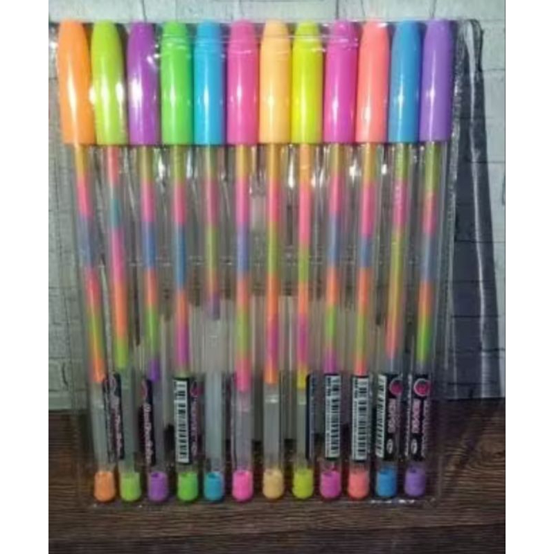 

Pulpen Pelangi Rainbow Pen Ecer