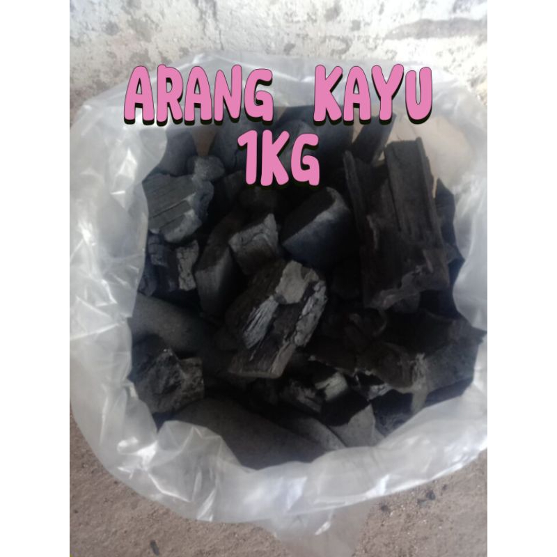 Arang kayu 1kg, arang kayu media tanam