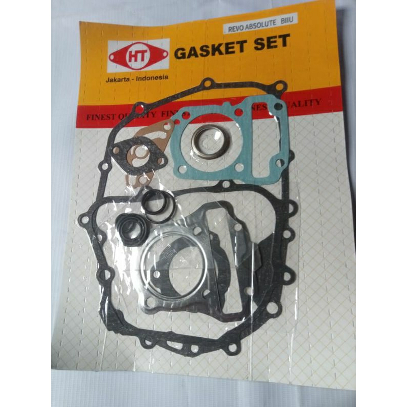 ( HT ) GASKET SET FULLSET HONDA REVO ABSOLUTE / BLADE