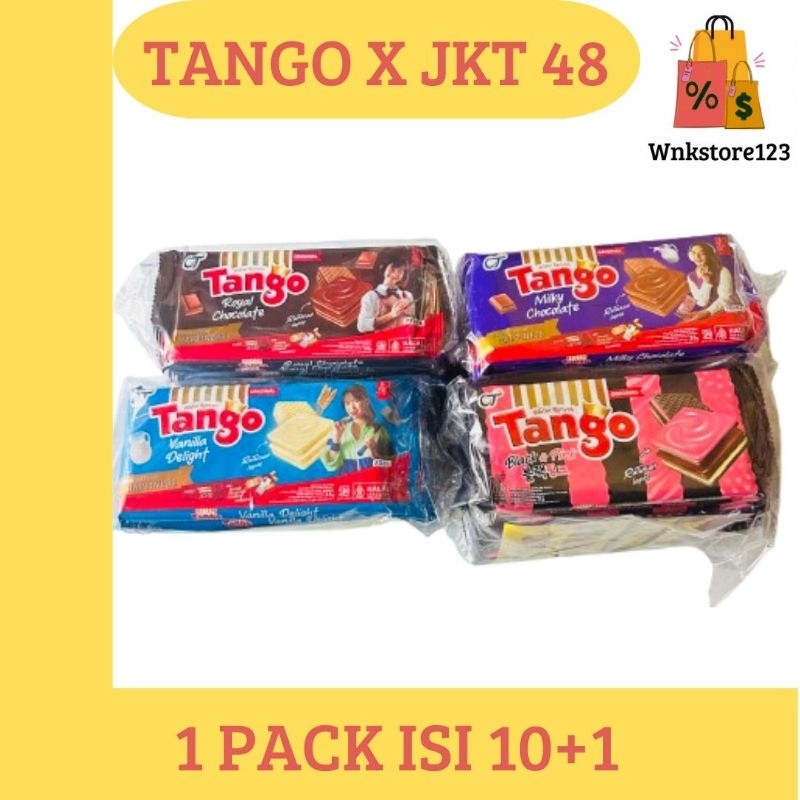 

Tango wafer kemasan 39gram all varian 1pack isi 10