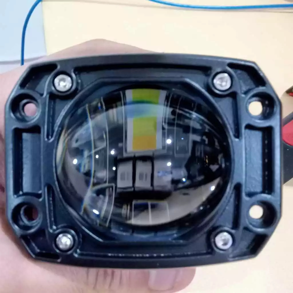 LAMPU TEMBAK SOROT KOTAK / BULAT LED BUMPER BEMPER FOGLAMP 3 INCH Cut Off 30Watt Model Full Aluminiu