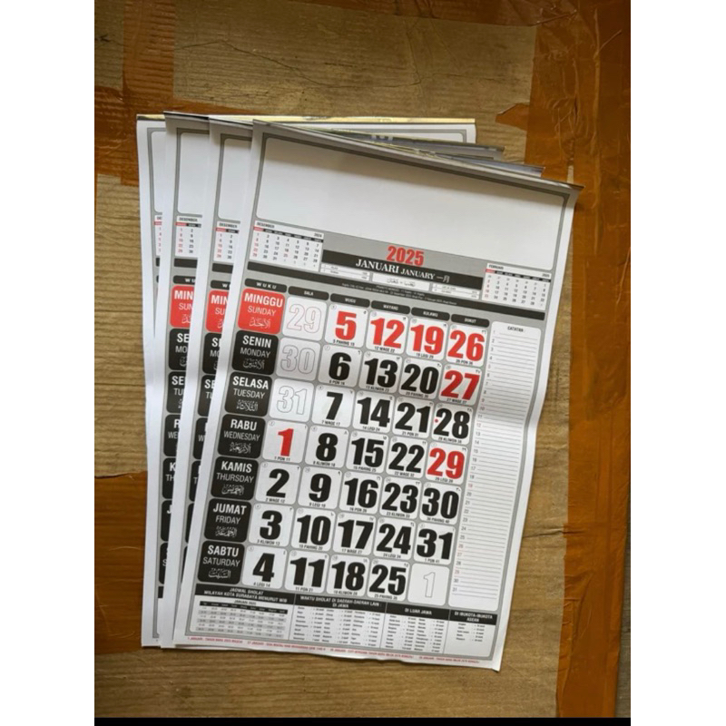 

Kalender Th 2025