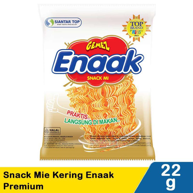 

Mi Gemez Snack Mie Kering Enaak Premium 22G