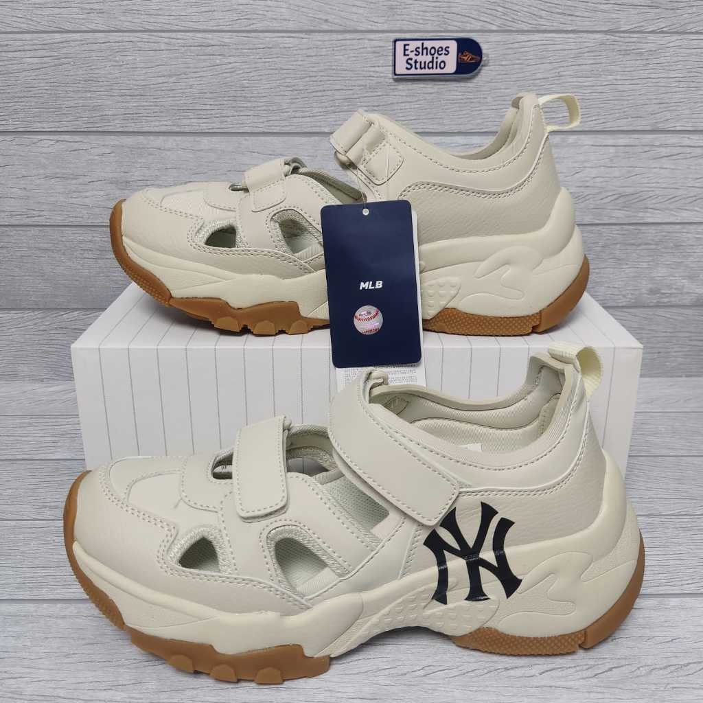 Sepatu Sandal MLB | Bigball Chunky Mask NY Cream