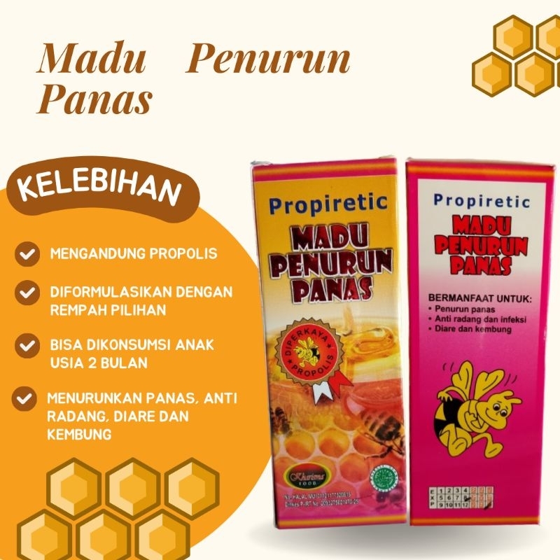 

Madu Penurun Panas Propiretic