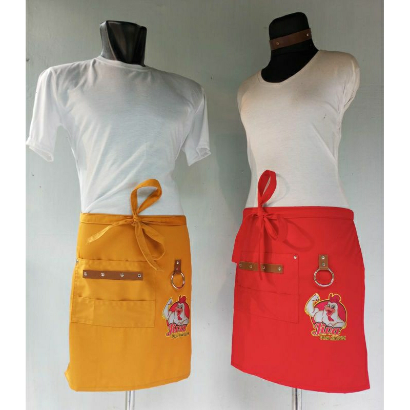 Custom Apron Celemek Waiters