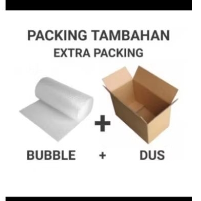 

PACKING TAMBAHAN BUBBLEWRAP / DUS