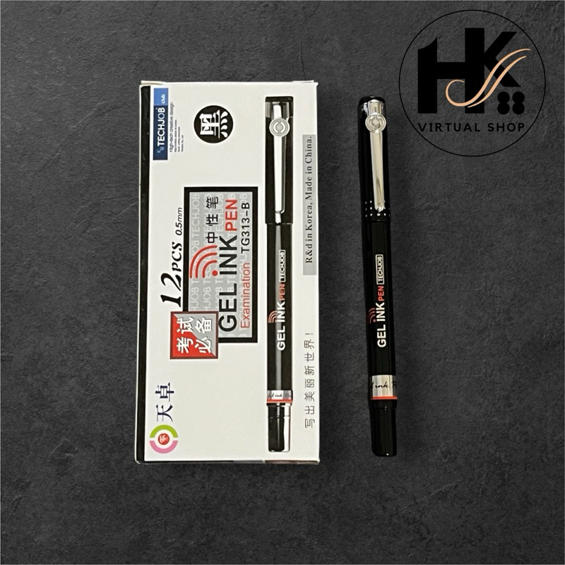 

PULPEN GEL TECHJOB 0.5 MM TG-313 B ( isi 12 pcs )