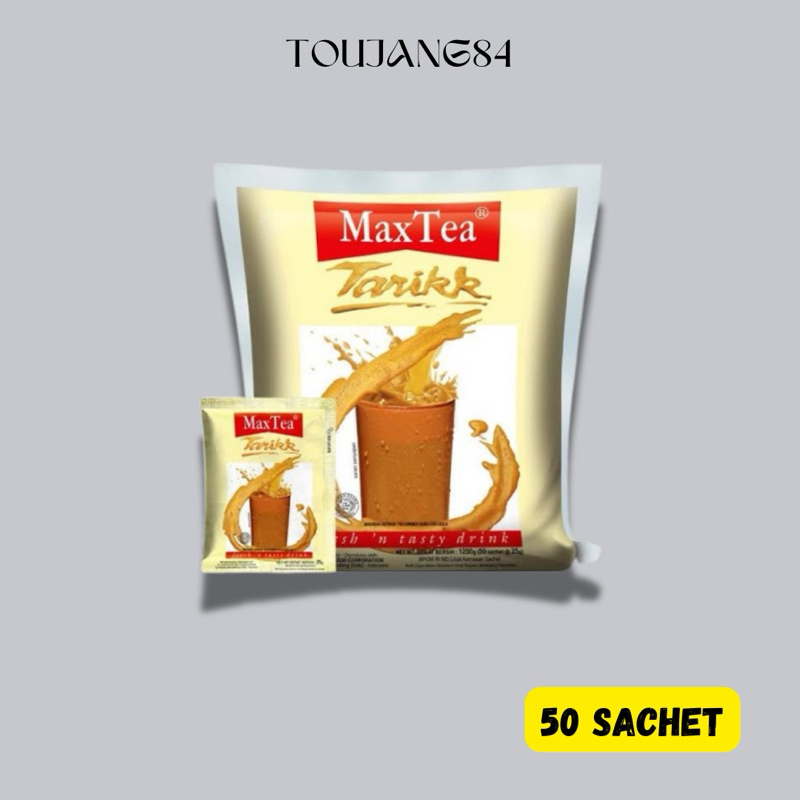 

MaxTea TarikBag isi (50 Sachet)