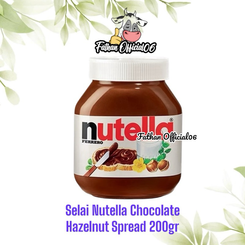 

Nutella Selai Chocolate Hazelnut Spread 200gr