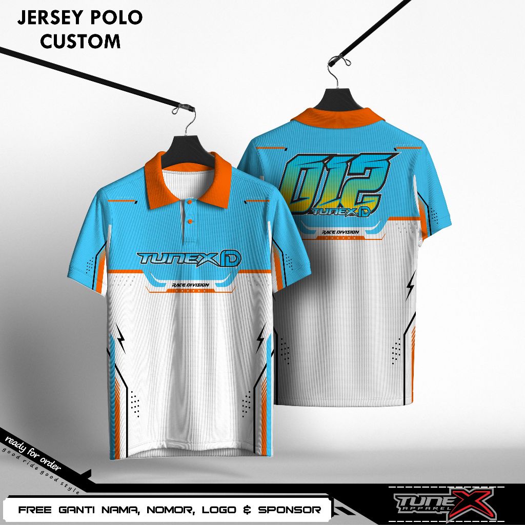 JERSEY KERAH / POLO RACING COSTUM FULL PRINTING