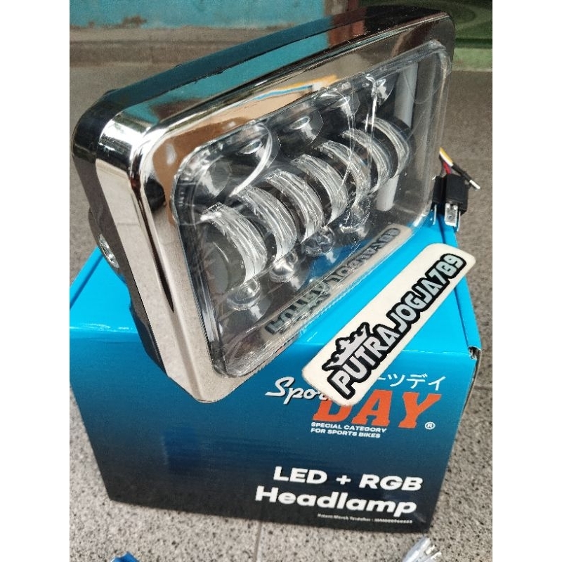 lampu gl100 win100 led daymaker pnp