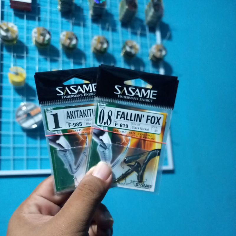 Sasame Fisherman's Energy Akitakiti F-985 Black Nickel