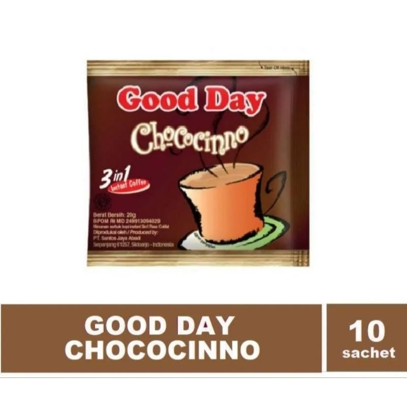 

Good Day Chocochino 3in1 isi 10 x 20g