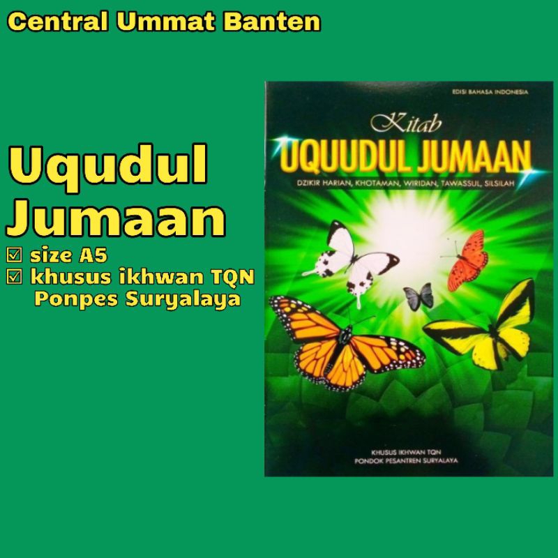 Kitab Uqudul Jumaan TQN Suryala size A5