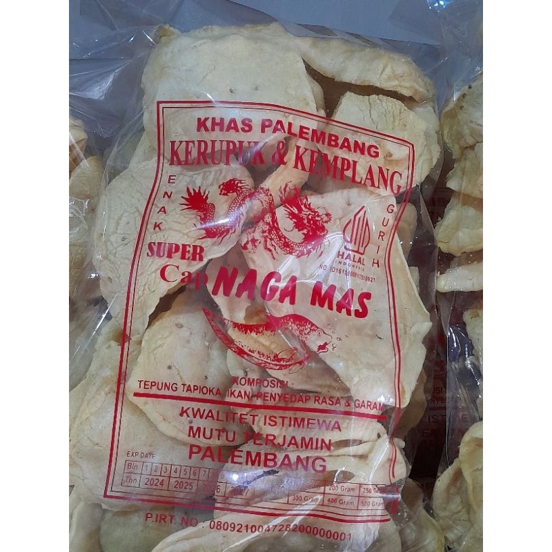 

Kerupuk Jangek Cap Naga Mas Khas Palembang 250 Gram