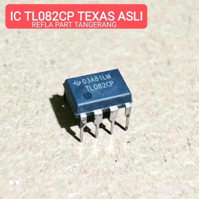 IC TL082CP TL082 TL 082 ASLI TEXAS