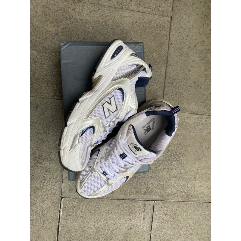 new balance 530 white indigo