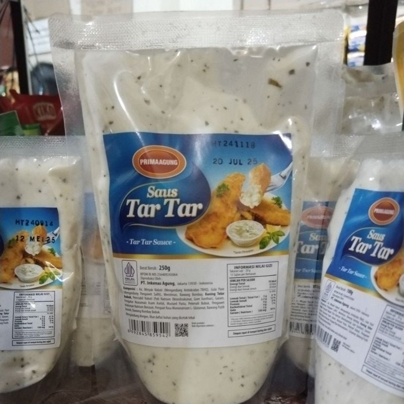 

Prima agung saos tar tar 250g