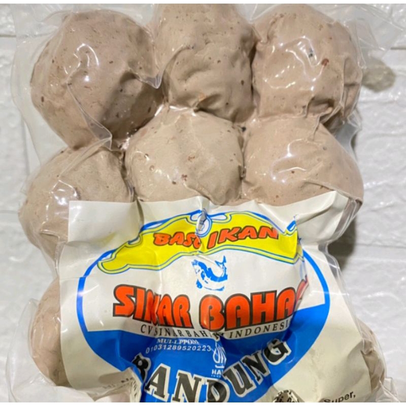 

baso ikan sinar bahari besar isi 10