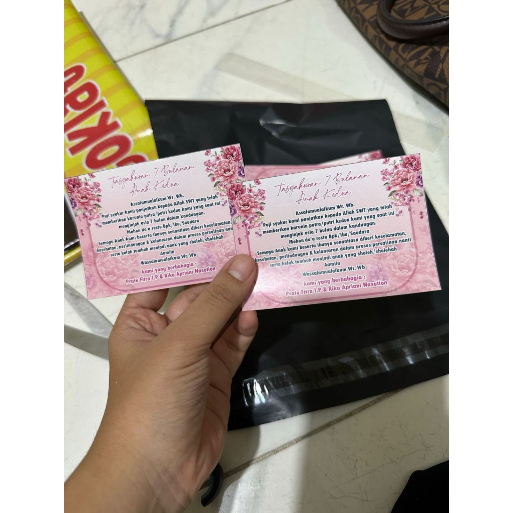 STIKER KOTAK NASI/STIKER ULANG TAHUN/STIKER AQIQAH