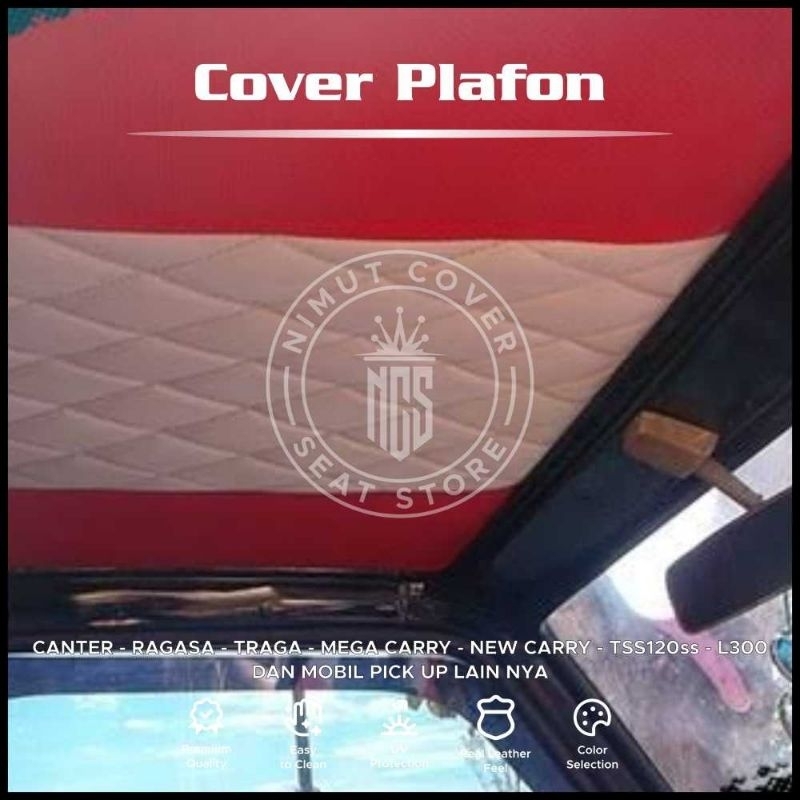 COVER ATAP ASESORIS ATAP PLAFON SEMUA MOBIL PICK UP L300,GRANDMAX,NEW CARRY,TSS120SS,CANTER DAN MOBI