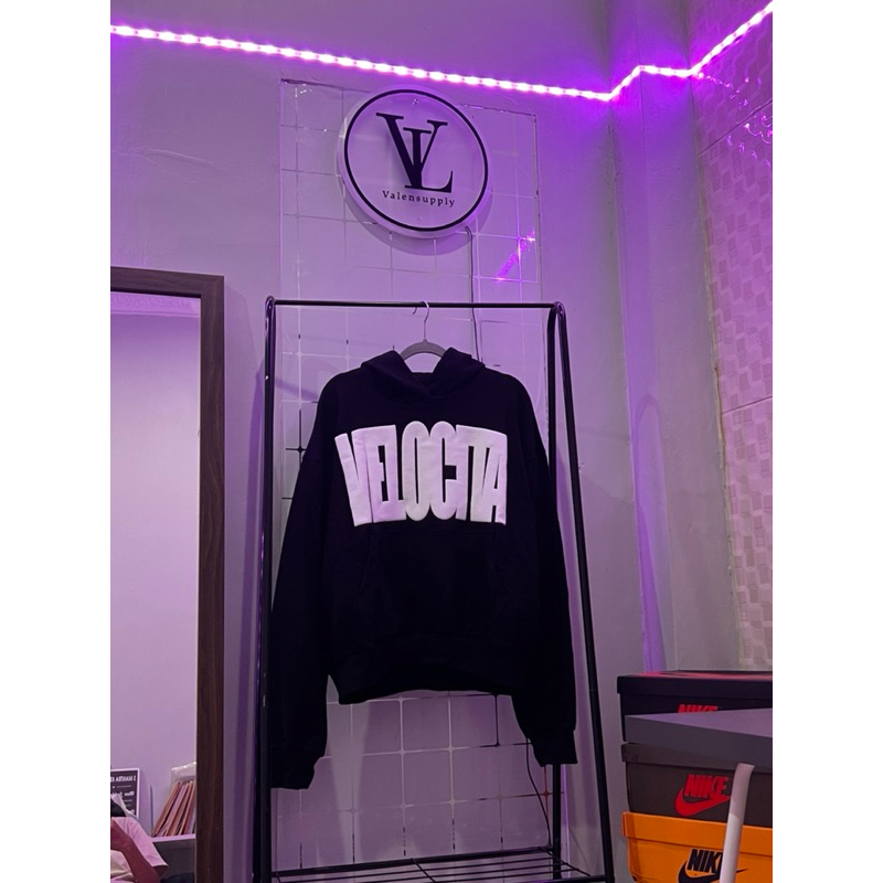 velocita 00 boxy hoodie limited