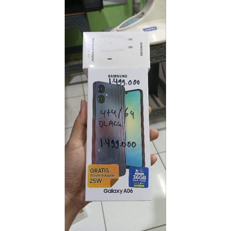 HP SAMSUNG A06 RAM 4 GB + 4 GB ROM 64 GB