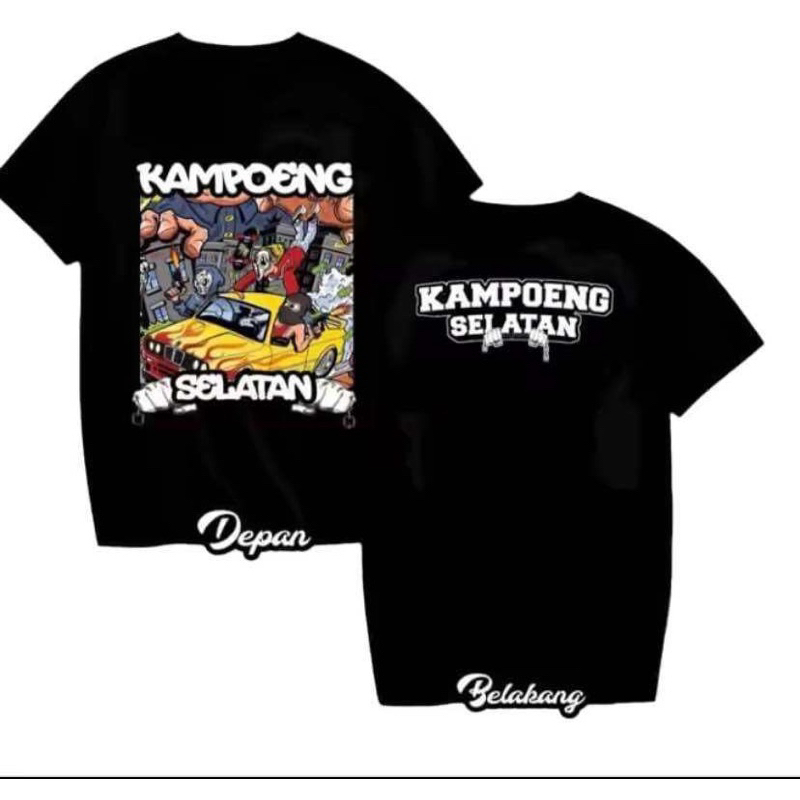 KAOS DISTRO GANGSTER KAMPOENG SELATAN