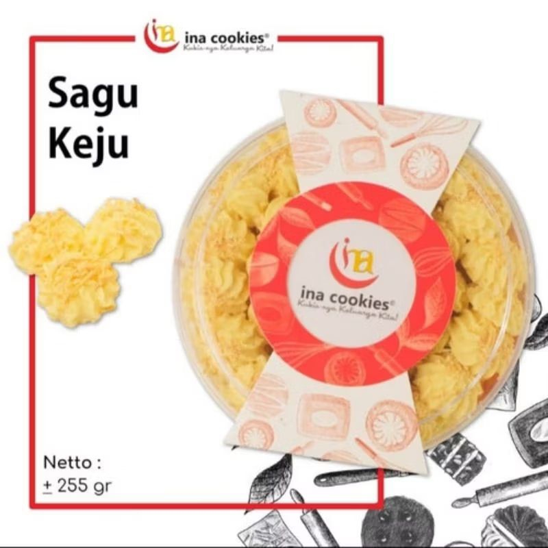 

Ina Cookies Sagu Keju