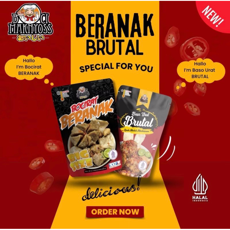 

PAKET BASO URAT BERANAK BRUTAL BOCI MAKNYOSS